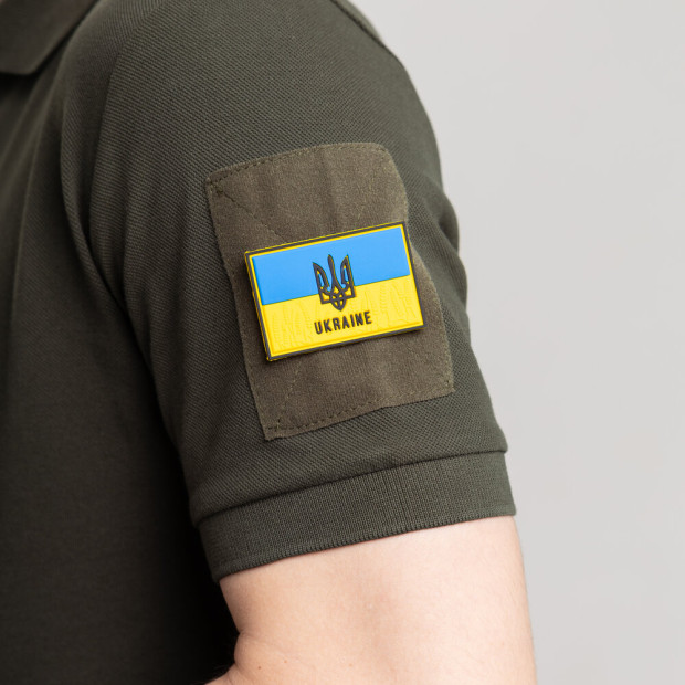 Поло Pobedov Royal Військове Хакі, 2XL - 5