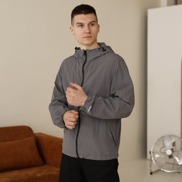 Куртка-вітрівка Pobedov Neon Темно-сірий, 2XL - 1
