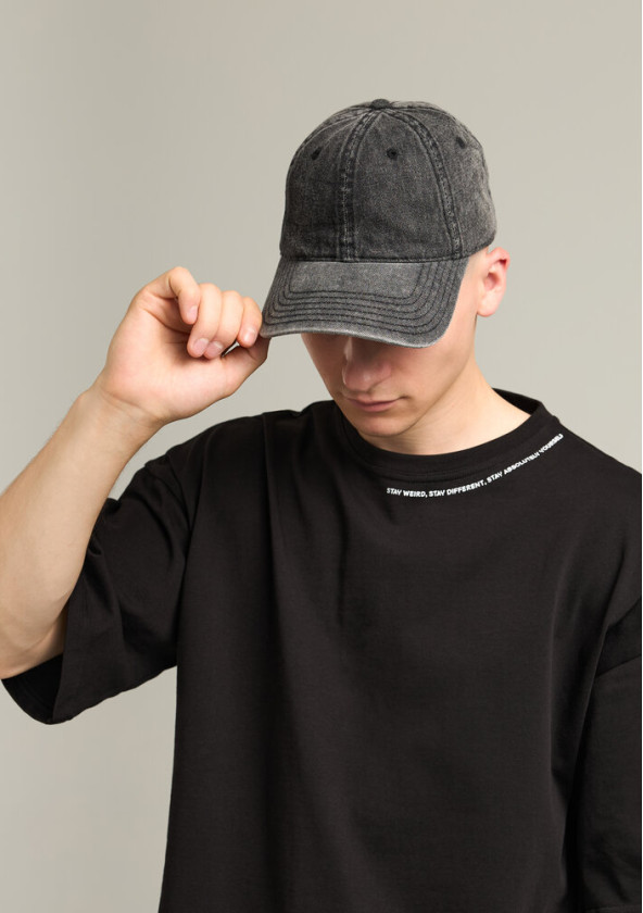Кепка Pobedov Jeans Чорний