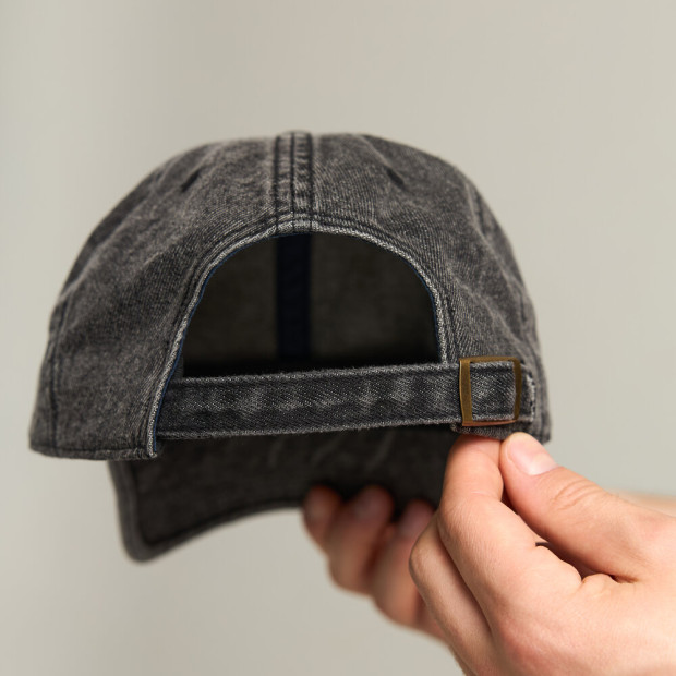 Кепка Pobedov Jeans Чорний, Універсальний - 5