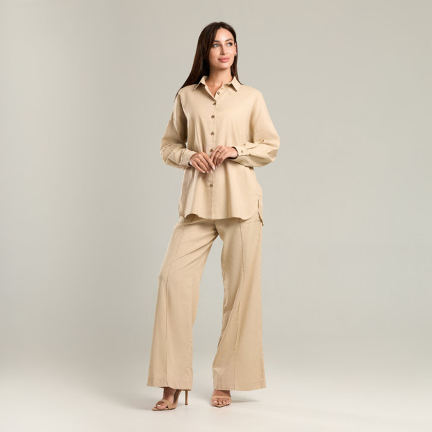 Костюм жіночий Pobedov Loom Темний беж, XS - 