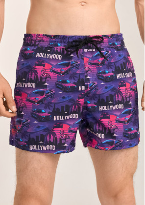 Нещодавно переглянуті Шорти для плавання Pobedov Pool day Hollywood Фіолетовий 2