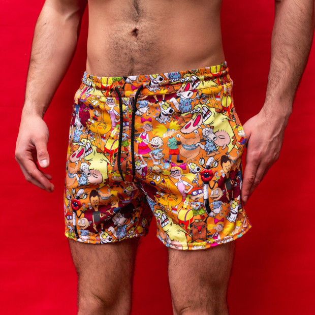Шорти для плавання Pobedov Pool day BATAL Multiki Помаранчевий, 4XL - 