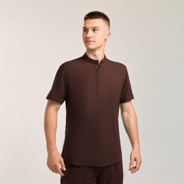 Сорочка Pobedov Molodist Шоколадний, 2XL - 