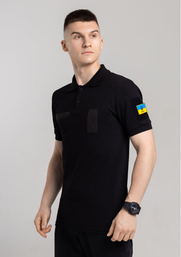 Поло Pobedov Royal BATAL Військове Чорний
