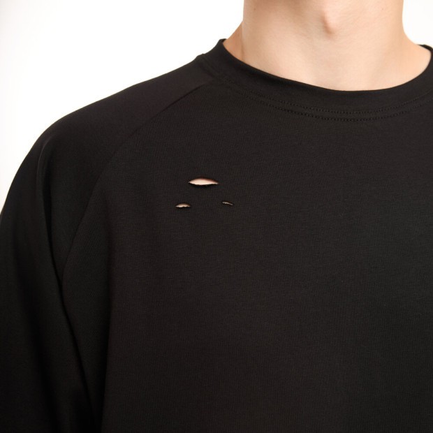Футболка Pobedov Fade Чорний, 2XL - 4