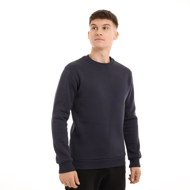 Світшот Pobedov 007 ЗИМА Темно-синій, 2XL - 