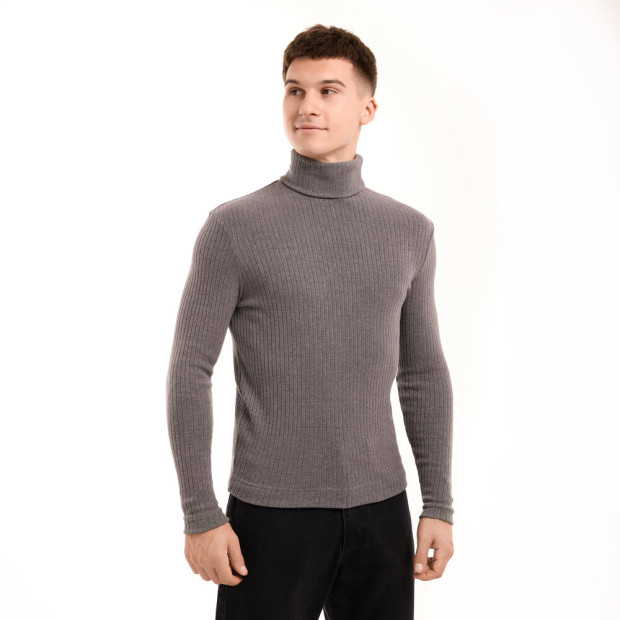 Гольф Pobedov Prestige Темно-сірий, XL - 