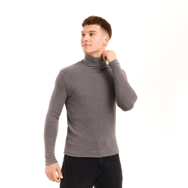 Гольф Pobedov Prestige Темно-сірий, 3XL - 2