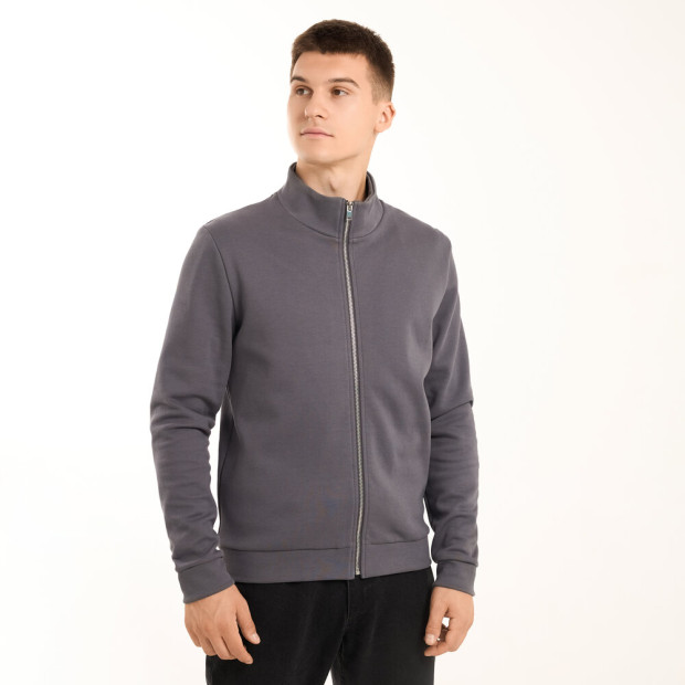 Джемпер Pobedov Amber Темно-сірий, 2XL - 1