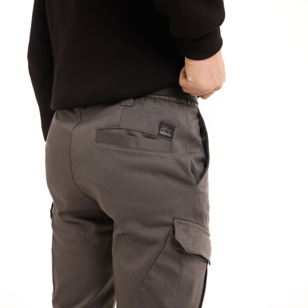 Штани-карго Pobedov trousers Tactical ЗИМА Темно-сірий, XL - 7