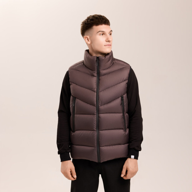 Жилетка Pobedov Puffer Шоколадный, XL - 1