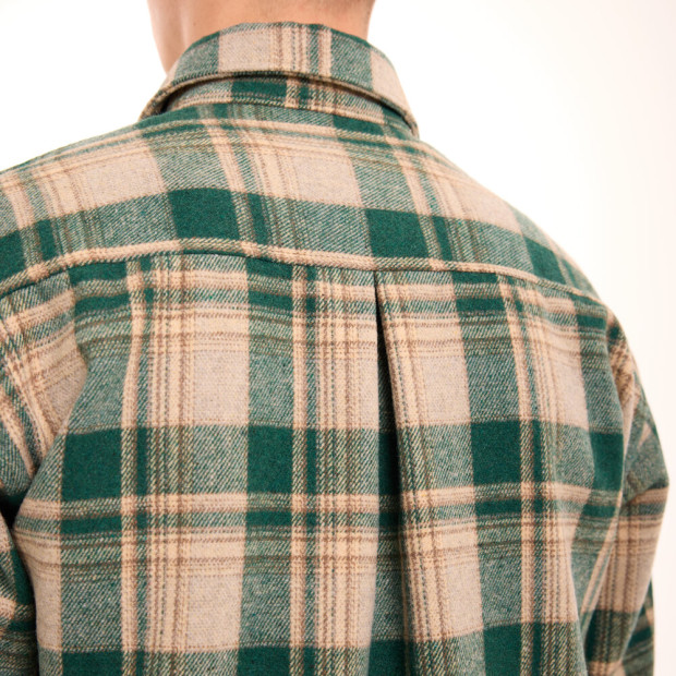 Сорочка Pobedov Tartan Зелений, XL - 5
