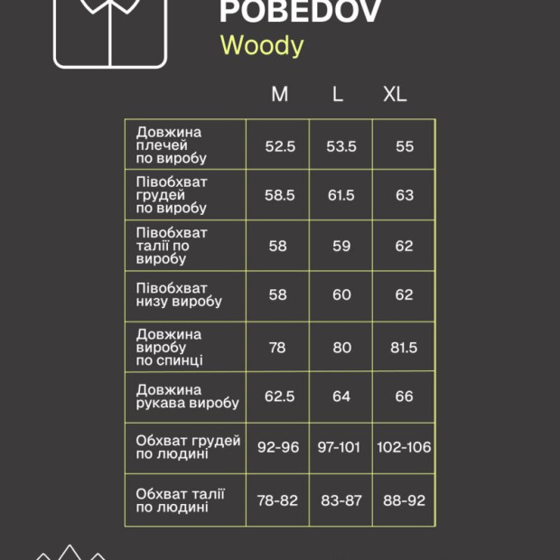 Сорочка Pobedov Woody Зелений, L - 6