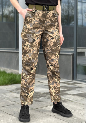 Нещодавно переглянуті Штани-карго Pobedov Tactical Soft Waterproof Жіночі Піксель