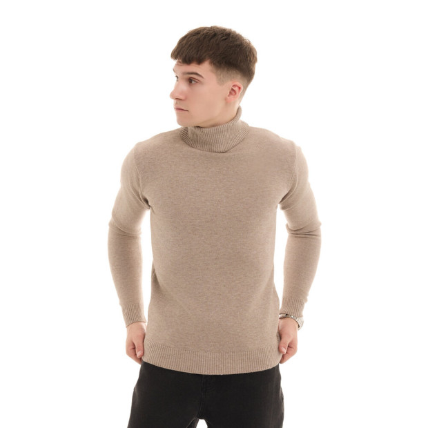 Гольф Pobedov Neck Бежевий, XL - 