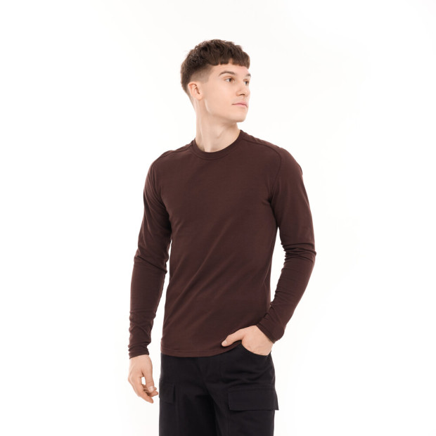 Лонгслів Pobedov Dune Шоколадний, 3XL - 3