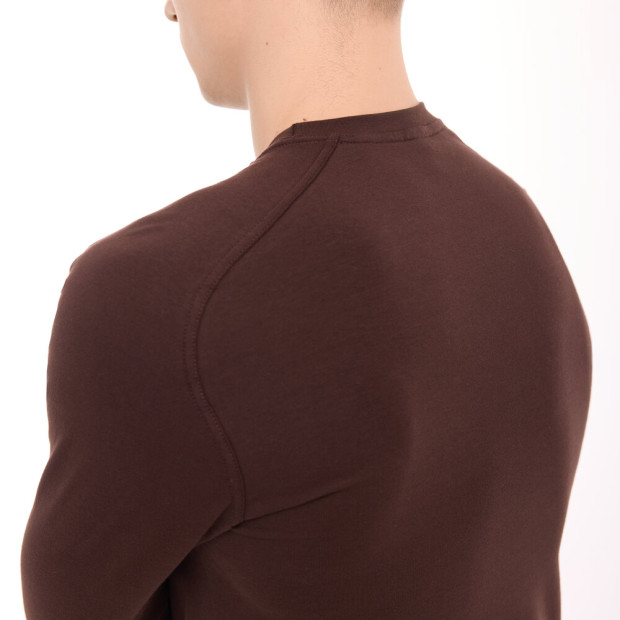 Лонгслів Pobedov Dune Шоколадний, 2XL - 5