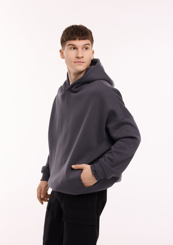Худі oversize Pobedov Urbanist Графіт 2