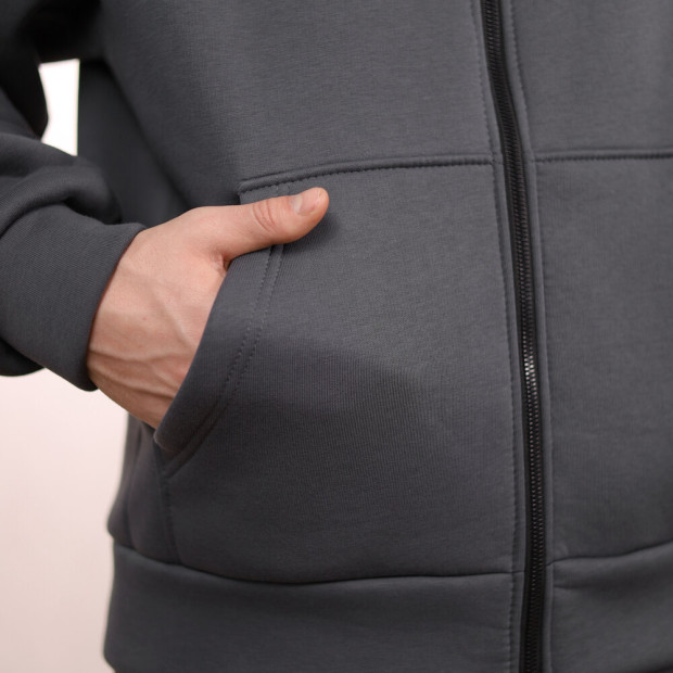 Кофта Pobedov Temp Графіт, 3XL - 4