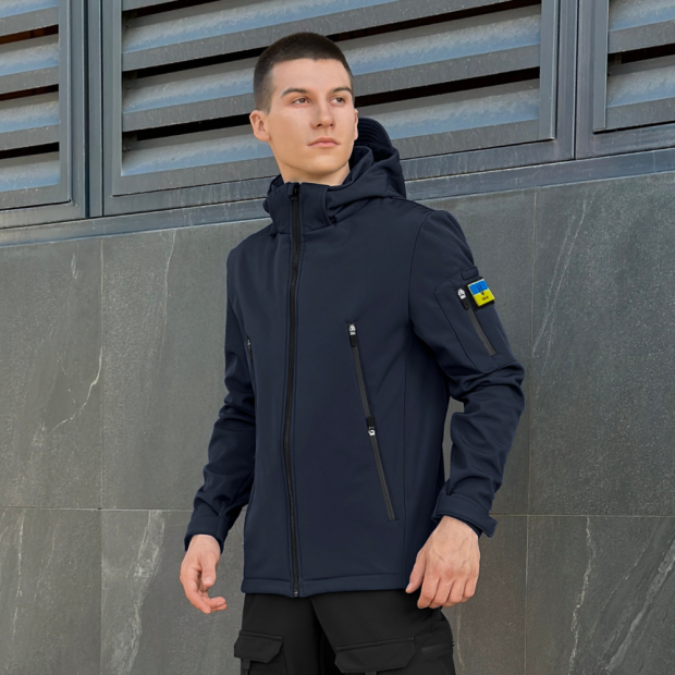 Комплект Pobedov Куртка Motive + Штани San Andreas Синій, 2XL - 1