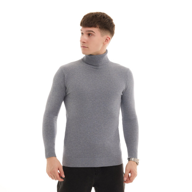 Гольф Pobedov Neck Сірий, 2XL - 