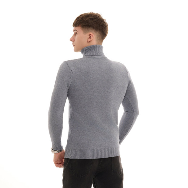 Гольф Pobedov Neck Сірий, 2XL - 3