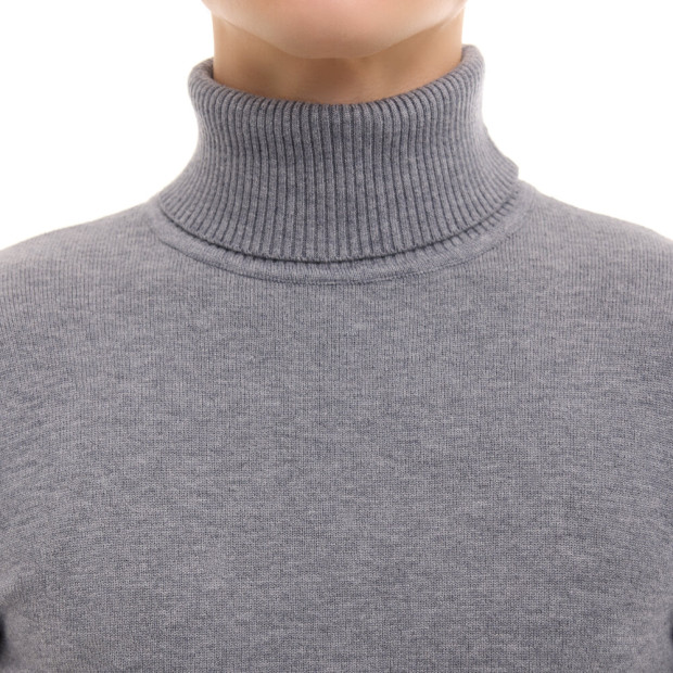Гольф Pobedov Neck Сірий, 2XL - 4