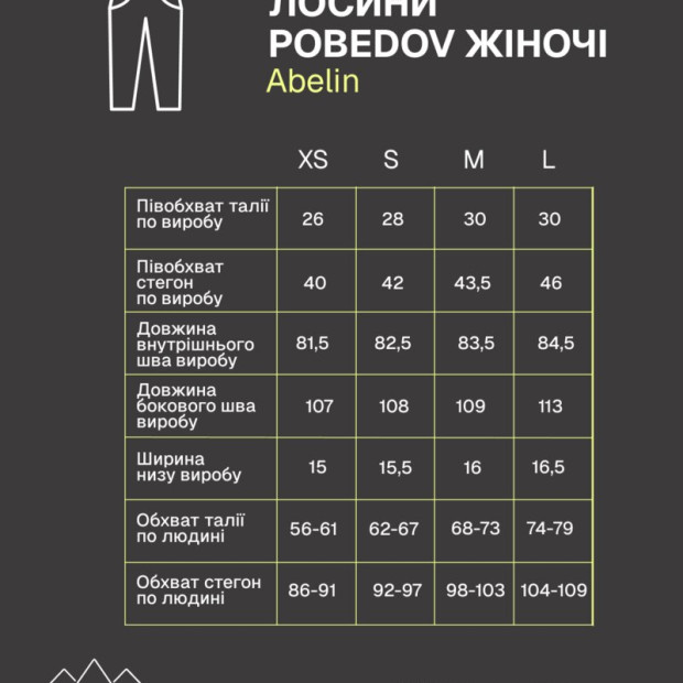 Лосини Pobedov Abelin Молочний - 6