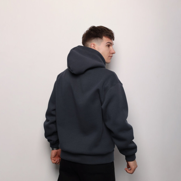 Кофта Pobedov Temp Темно-сірий, 3XL - 2