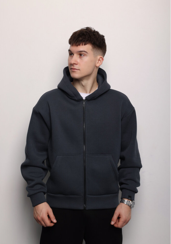 Кофта Pobedov Temp Темно-сірий
