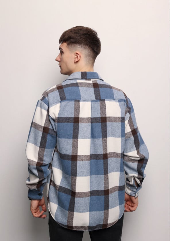 Нещодавно переглянуті Сорочка Pobedov Tartan Синьо-чорний 2
