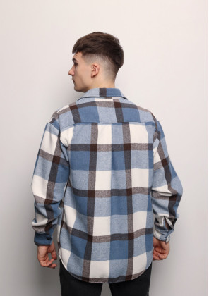Нещодавно переглянуті Сорочка Pobedov Tartan Синьо-чорний 2