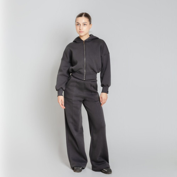 Костюм Pobedov Elegant жіночий Темно-сірий, XS - 