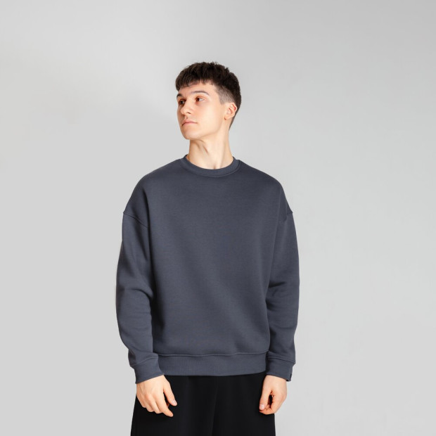 Світшот Slavni Ample Темно-сірий, 2XL - 2