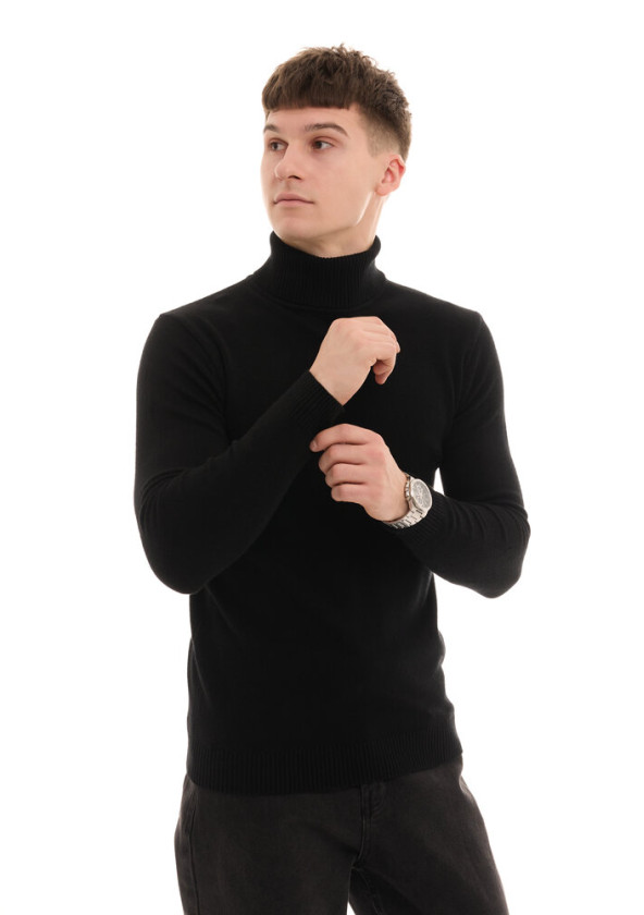 Гольф Pobedov Neck Чорний 2