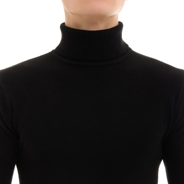 Гольф Pobedov Neck Чорний, 2XL - 3