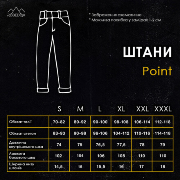 Комплект Pobedov Куртка Korol Lev + Брюки Point Хаки - 4