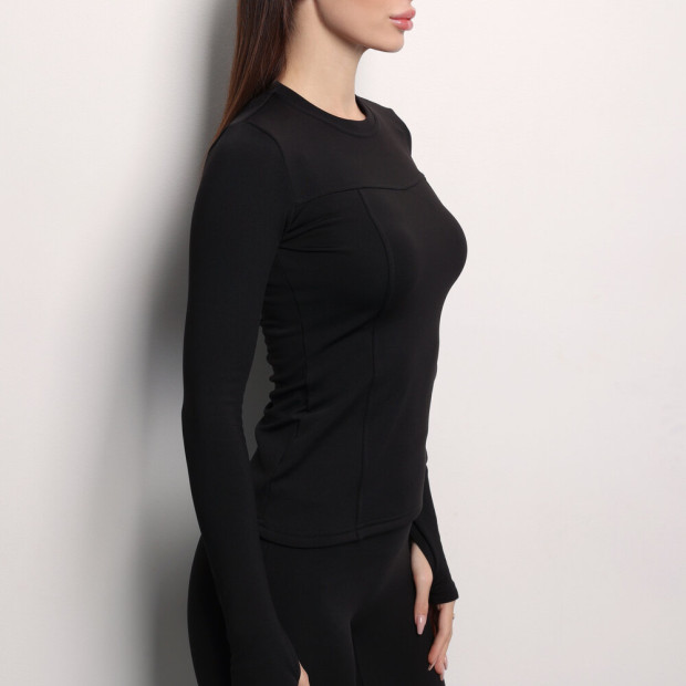 Термокомплект жіночий Slavni Mella Чорний - 4
