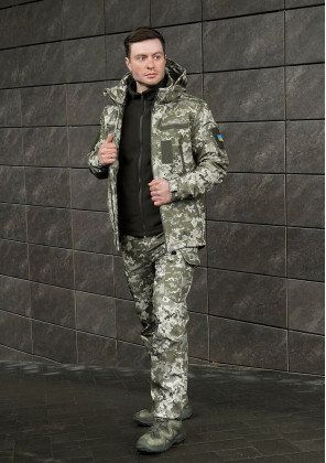 Куртка Pobedov Motive Військова BATAL Піксель, 4XL 2