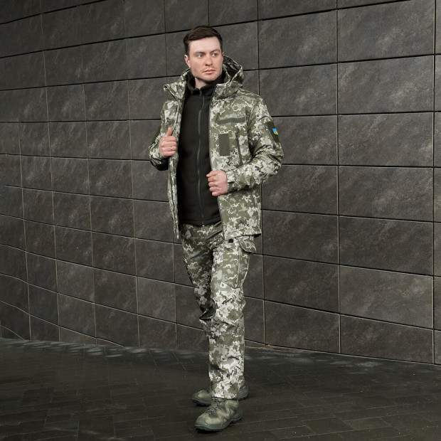 Куртка Pobedov Motive Військова BATAL Піксель, 4XL - 1