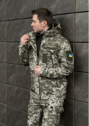 Куртка Pobedov Motive Військова BATAL Піксель, 4XL