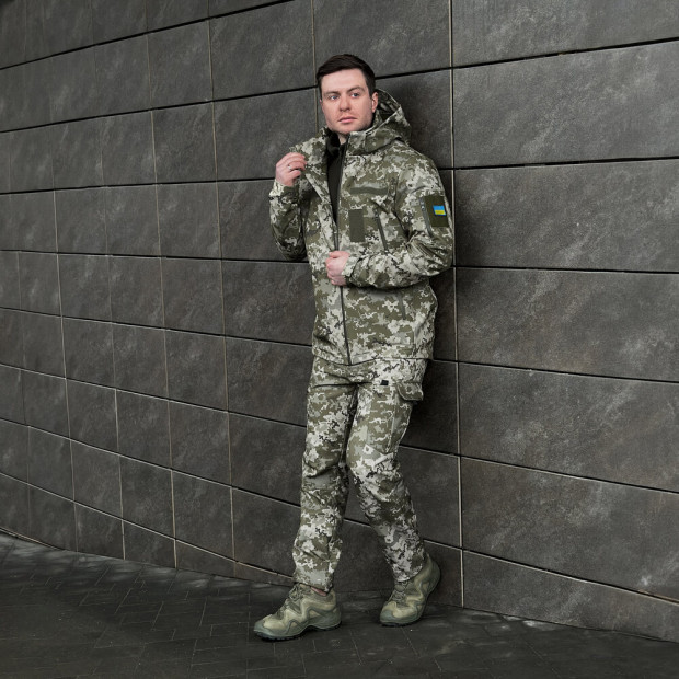 Куртка Pobedov Motive Військова BATAL Піксель, 4XL - 7