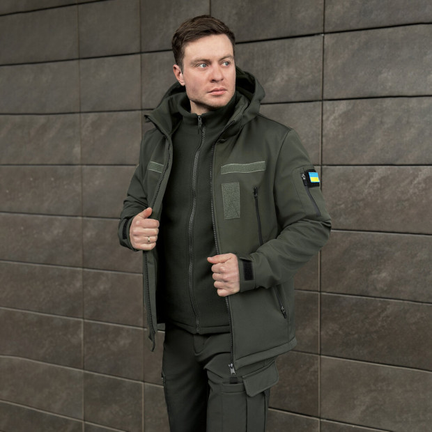 Куртка Pobedov Motive BATAL із липучками Хакі, 4XL - 6