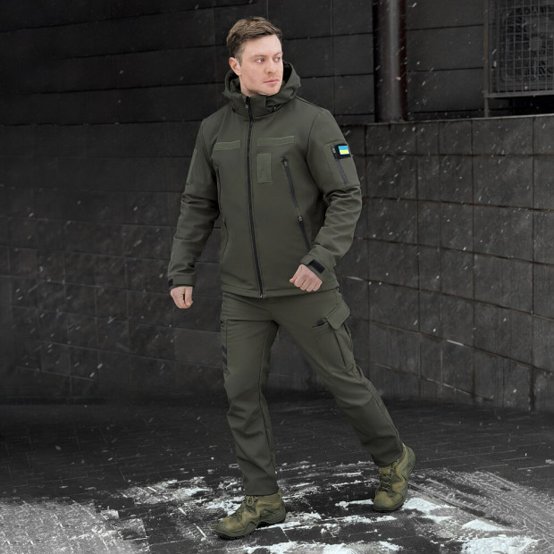 Куртка Pobedov Motive BATAL із липучками Хакі, 4XL - 7