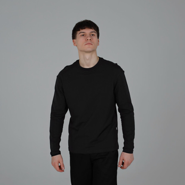 Лонгслів Slavni Mono Чорний, 3XL - 1