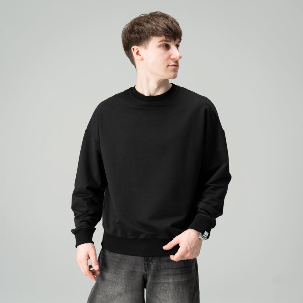 Світшот Slavni Element Чорний, 2XL - 