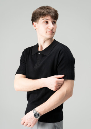 Поло Slavni Twist Чорний, XL 2