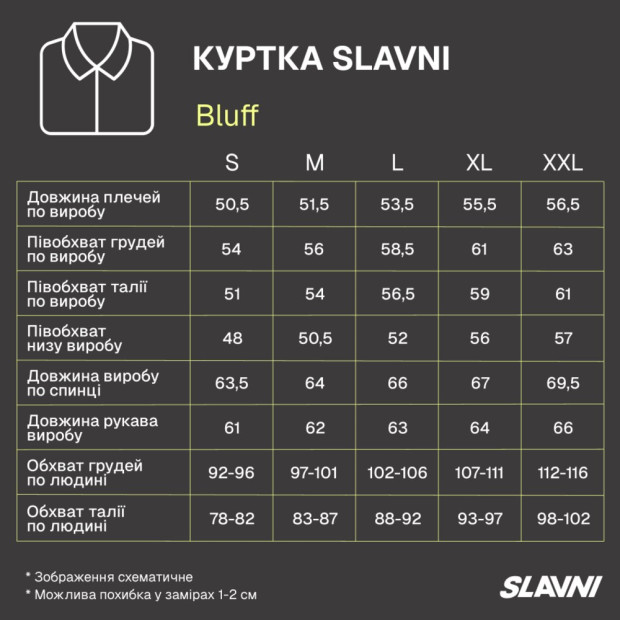 Куртка Slavni Bluff Чорний - 7