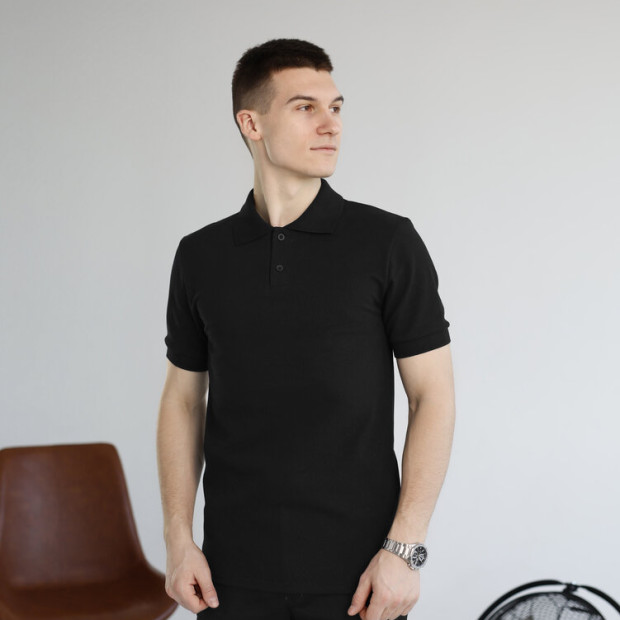 Поло Pobedov Royal Batal Чорний, 4XL - 